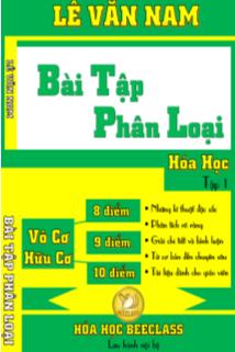 Bài tập phân loại Hóa học - Tập 1 - Lê Văn Nam